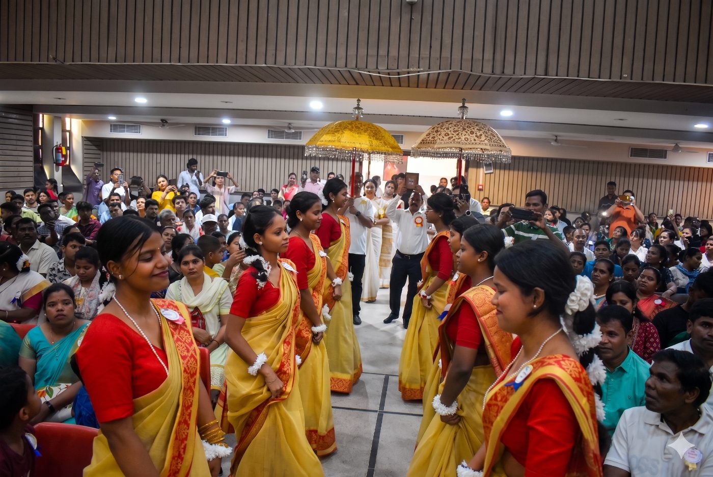 Joyful parish celebration