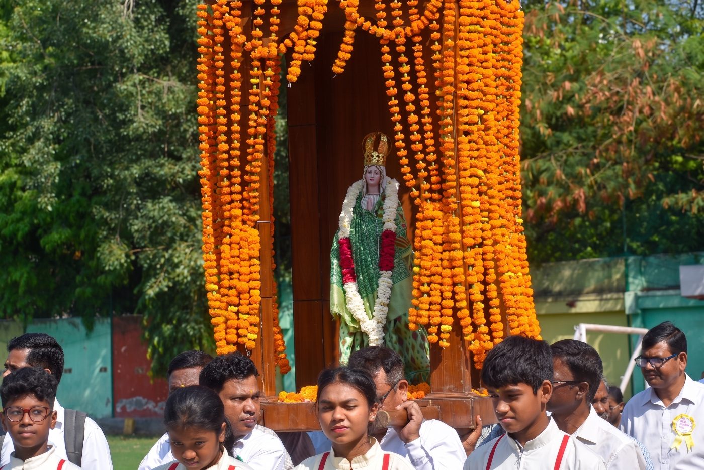 Parish procession and celebration
