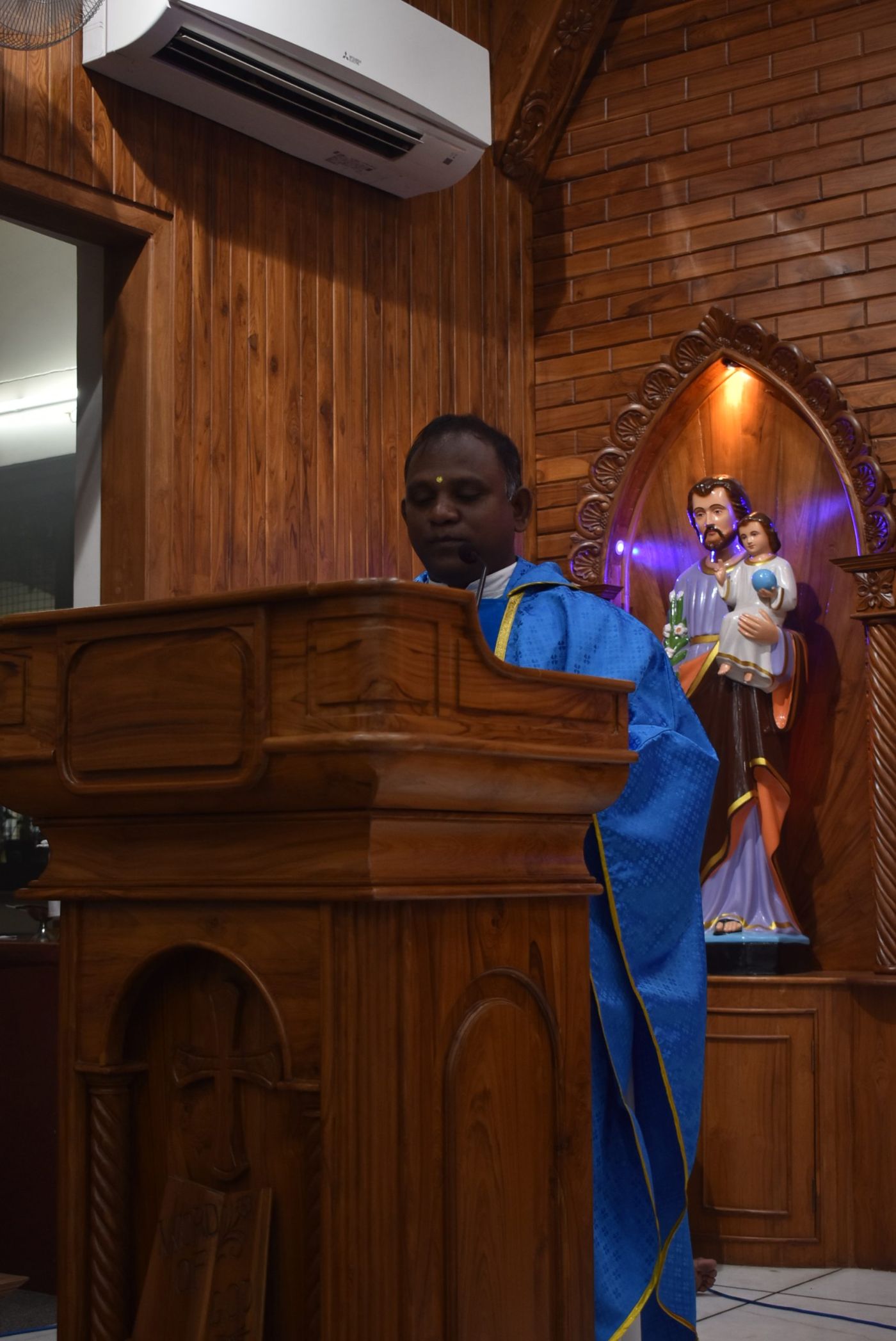 Blessing of Mother Mary