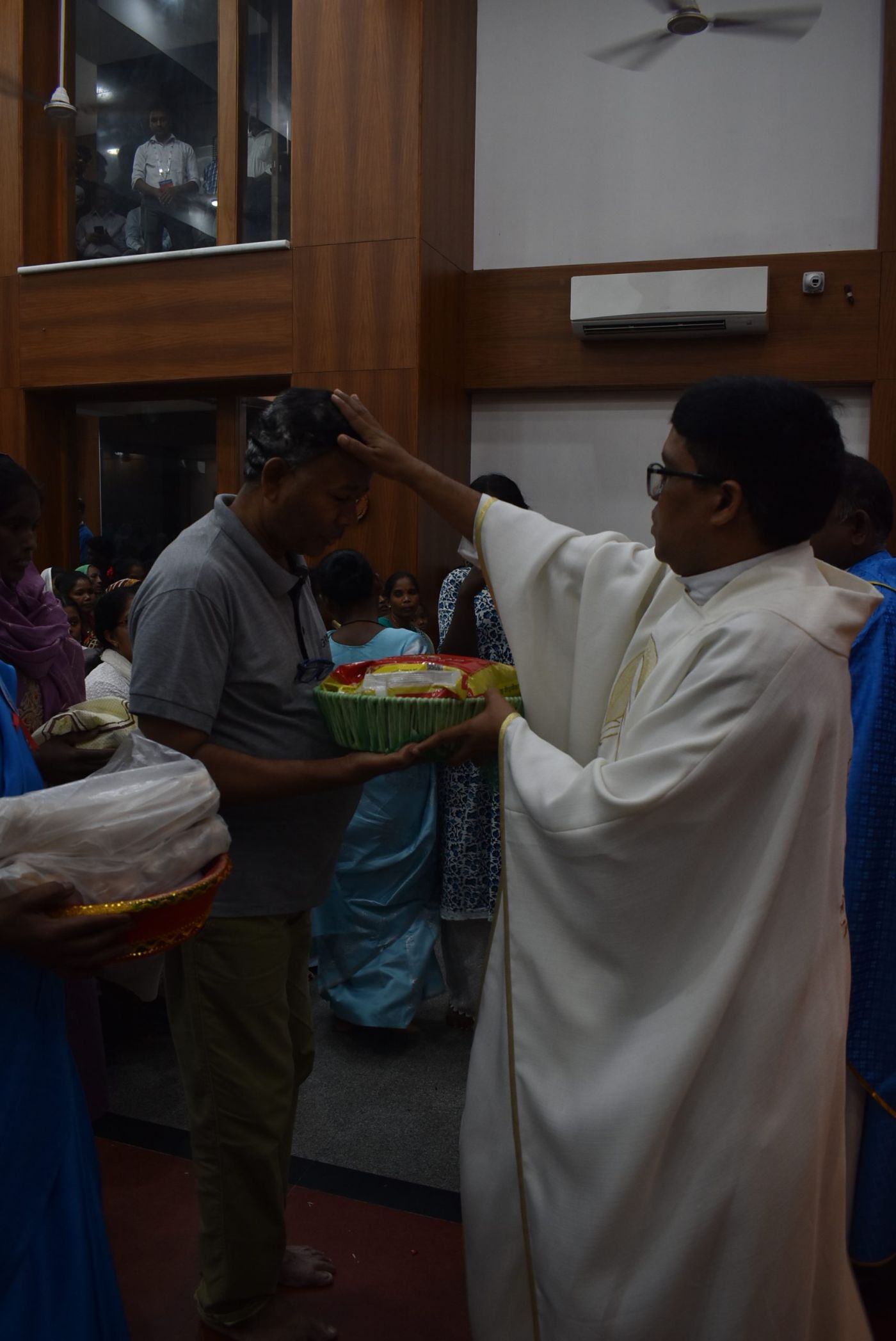 Altar servers and clergy