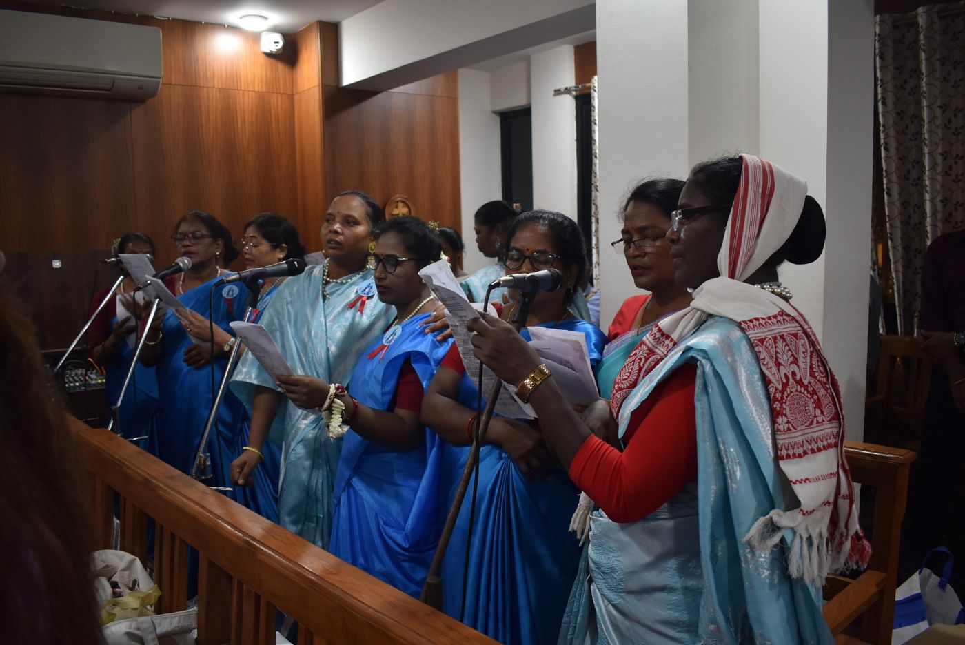 Devotion during the feast